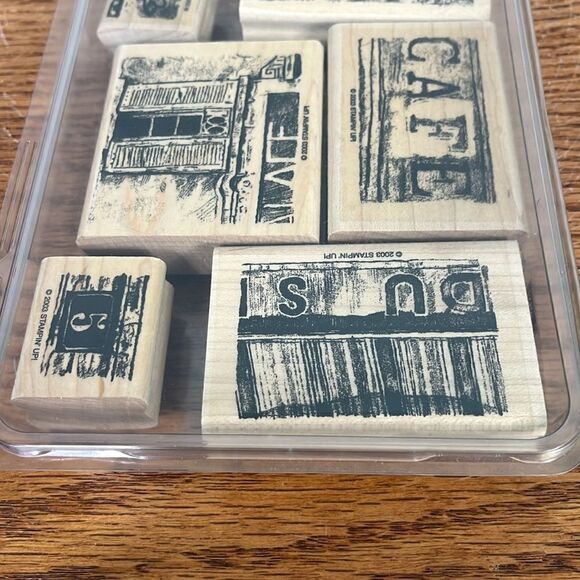 Stampin Up “Parisian Plaza” 3/22 EUC 2002 - Picture 3 of 5